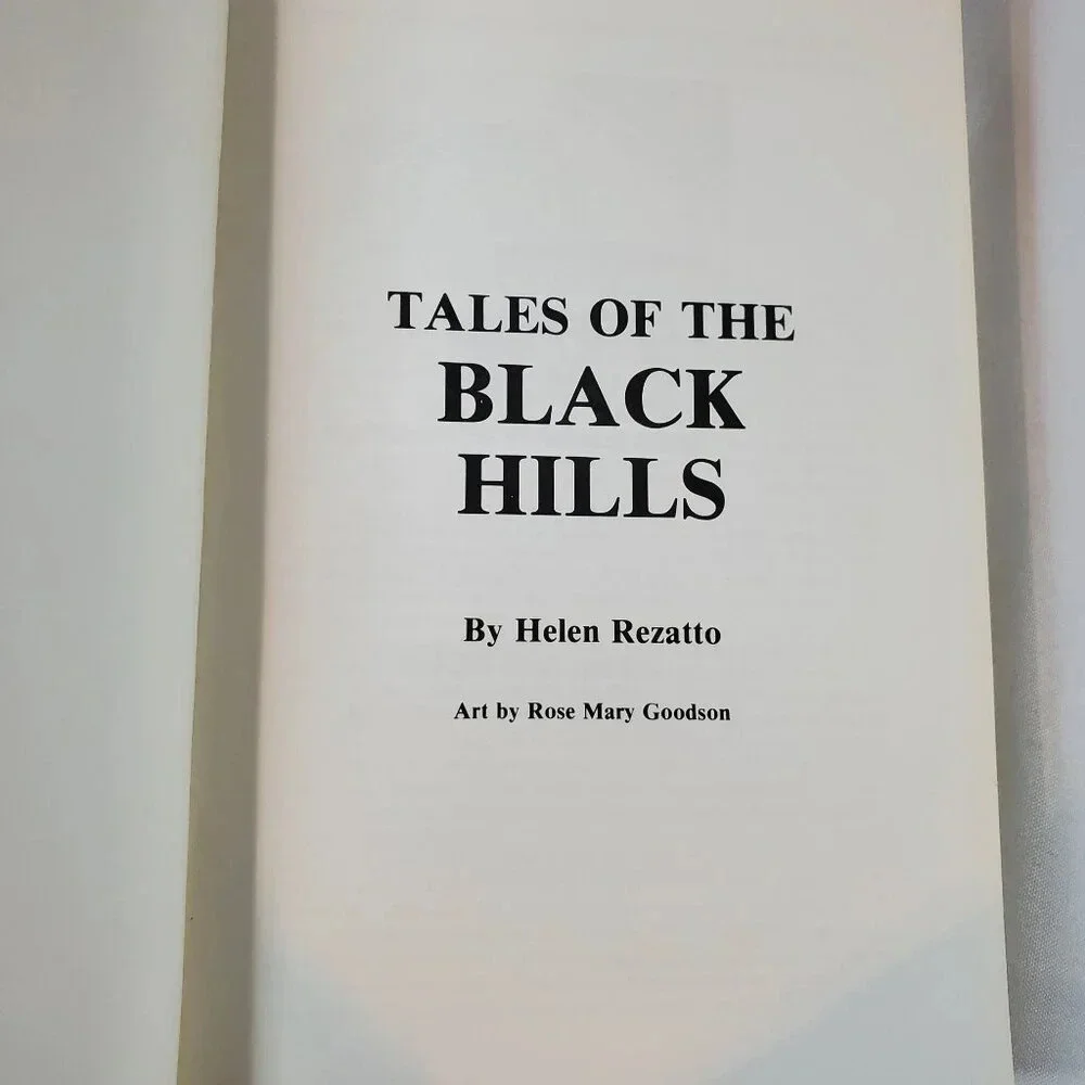 Tales Of The Black Hills By Helen Rezatto Paperback 1983 historical stories